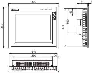 SIEMENS+6AV6 643-0CD01-1AX1+安装方式1